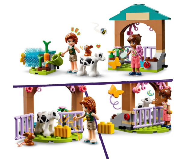 LEGO Friends 42607 Szopa cielątka Autumn - 1202549 - zdjęcie 3